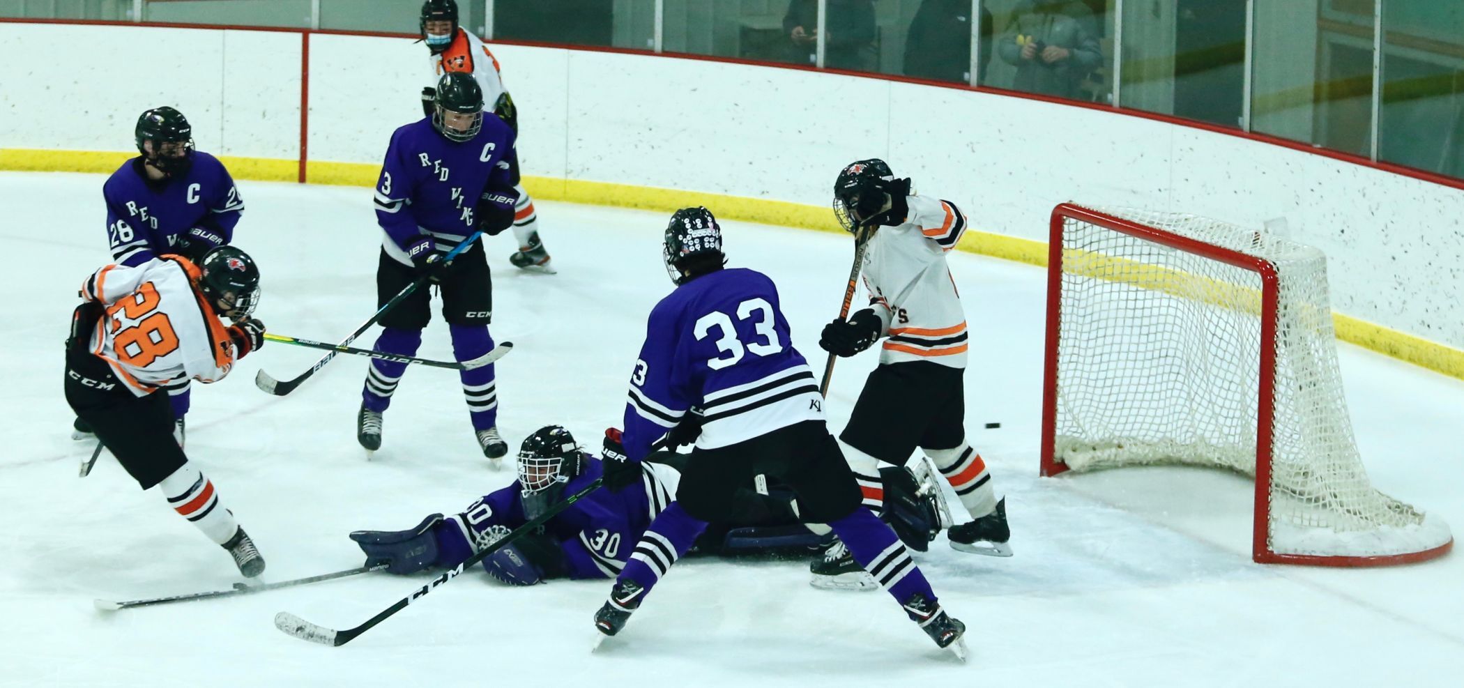 Photos: WSHS Hockey vs Red Wing